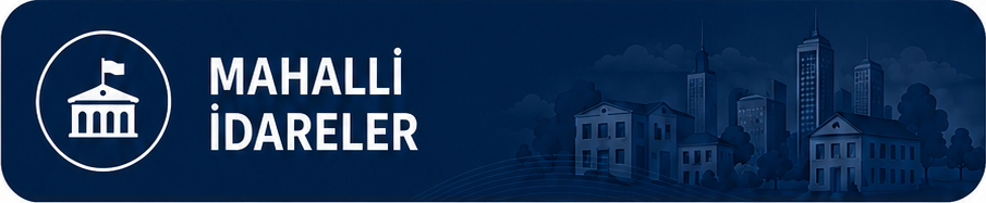 Mahalli İdareler